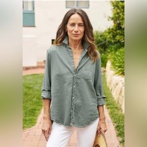 Eileen sage denim top. Worn once size medium